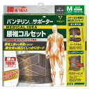 興和新薬 バンテリンコーワサポーター 腰椎コルセット ブラック ふつう Mサイズ 1枚(4)
