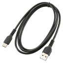 オーム電機 AudioComm USB-A to USB-C 1m ブラック 01-7326