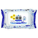 やなぎプロダクツ PF除菌ウエットティッシュ蓋付 80枚入 OS-122