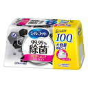 ユニ・チャーム 大容量 シルコット 99.99%除菌 ウェットティッシュ アルコールタイプ 本体 100枚入