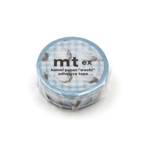 カモ井加工紙 mt マスキングテープ ex 15mm×7m ホイップクリームライン