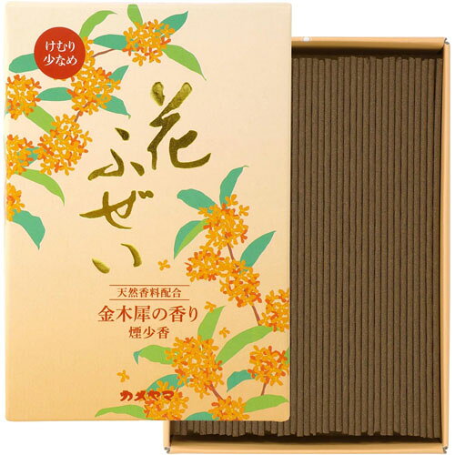 incense Sticks - カメヤマ 花ふぜい 金木犀 煙少香 徳用大型 220g
