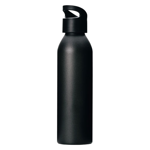 カクセー ポータブルアルミボトル 600ml ブラック AL-02B