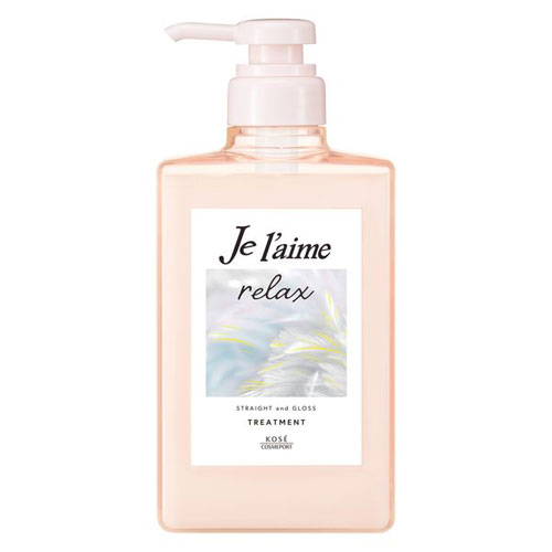 コーセー ジュレーム リラックス ミッドナイトリペアヘアトリートメント ストレート&グロス 480ml