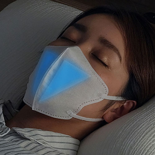 アイリスオーヤマ ナノエアー うるおい保水ぬれマスク 立体タイプ ふつうサイズ 3枚入 NWE-RK3 ホワイト