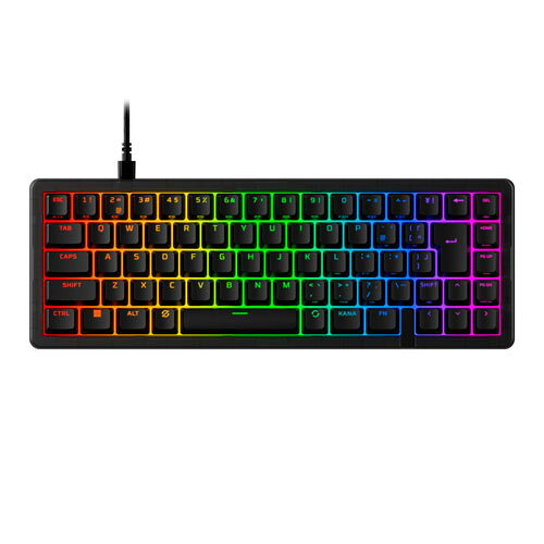 HyperX Origins 2 65 ゲーミングキーボード メカニカル 有線 USB-A 日本語配列 日本正規代理店品 PC/PS5/PS4/Xbox対応 ブラック HXR-B4QS3AA#ABJ