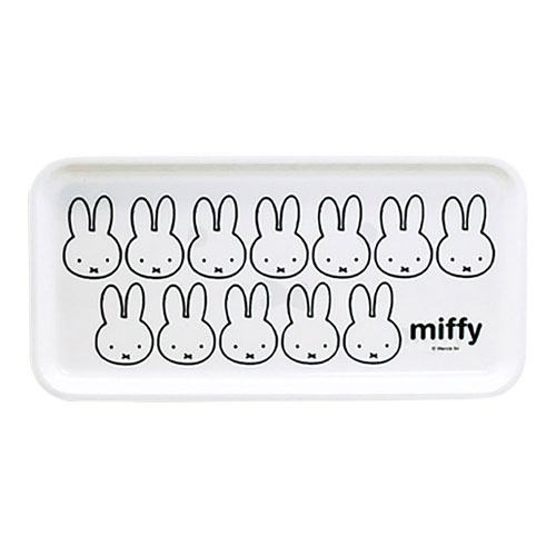 Other - 関東プラスチック工業 メラミンお子様食器「ミッフィーフェイス」 トレー M-30F2