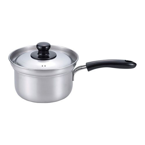 Small Pans - 和平フレイズ 燕三 IHふきこぼれにくい片手鍋 16cm EM-006