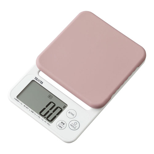 Kitchen Scales - タニタ タニタ デジタルクッキングスケール KJ-222 ピンク