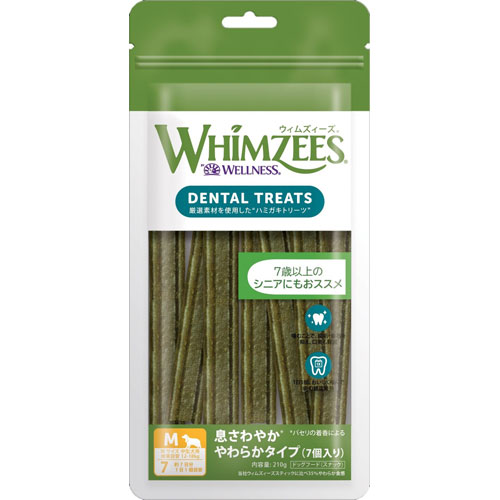 -------------------------------------------------------------- 画像はイメージです。 ※ PC環境により実際の色味や質感と異なって表示される場合がございます。 ※ 部品・パーツなどの一部の商品では本体の商品画像を使用しております。 ※ 製品の仕様・画像・パッケージは、メーカー側から予告なく変更される場合があります。 -------------------------------------------------------------- ▲商品の特性上、基本的にご返品を承ることが出来ません。何卒ご了承ください。（返品・キャンセル不可） 生後9ヶ月以上から使えるデンタルケア用おやつ。ワンちゃんが喜ぶしっかりとした噛み応え。長く噛むことでハミガキ効果UPとストレス解消をサポートします。やわらか食感で、シニア犬にもおすすめです。パセリ配合でさわやかな息をサポートします。■原材料名じゃがいもでん粉、えんどう豆粉、セルロースパウダー、パセリ、乾燥酵母、麦芽エキス、ルピナス、アップルサイダービネガー、グリセリン、レシチン、硫酸亜鉛■保証成分値たんぱく質6.0%以上、脂質2.0%以上、粗繊維9.0%以下、灰分2.4%以下、水分16.0%以下■代謝エネルギーM 約86kcal/個■原産国オランダ■賞味期限製造から36カ月 【発売元、製造元、輸入元又は販売元】ウェルペット・ジャパン こちらの商品は、ペット用の商品です。広告文責：ナチュラルウェブ株式会社TEL：03-6423-0750※パッケージ・内容等予告なく変更する場合がございます。 【#119】　