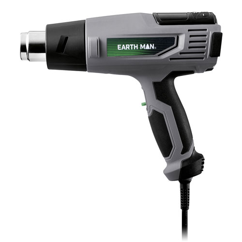 EARTH MAN コード式温度調節機能付きヒートガン HG-1450D