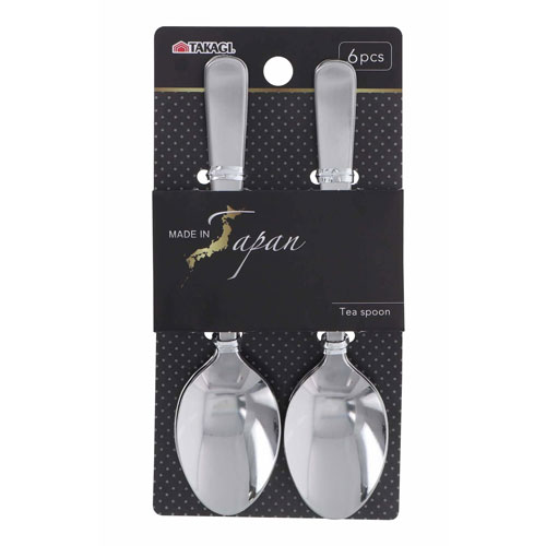 TAKAGI ステンレスティースプーン 6PCS