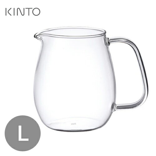 キントー グラス・食器（1000円程度） KINTO キントー UNITEA ユニティー+耐熱ガラスジャグ L 600ml 8294