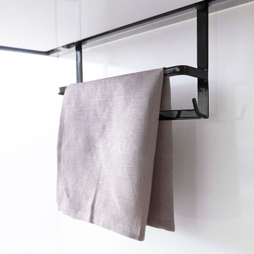 山崎実業 レンジフードフック タワー tower ブラック 2477 3