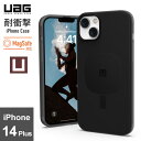 yzURBAN ARMOR GEAR/U by UAG iPhone14 Plus ϏՌP[X LUCENT2.0 ubN UAG-UIPH22LA-LMS-BK {K㗝Xi