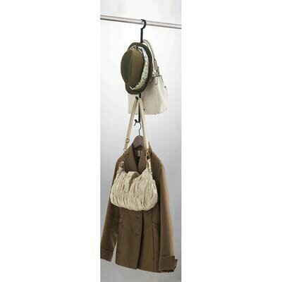 山崎実業 クローゼットハンガー スマート smart ブラック 07648 [2]