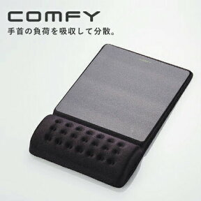 エレコム ELECOM COMFY マウスパッド ブラック MP-096BK