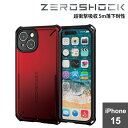 yziPhone 15 p P[X nCubh Jo[ Ռz tBt ZEROSHOCK Solid Ɍی bh