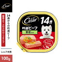 マースジャパン シーザー 14歳からの 吟選ビーフ 玄米・野菜入り 100g CE67N 1080664
