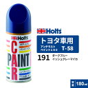 Holts ホルツ ペイントスプレー T-58 トヨタ車用 191 ダークブルーイッシュグレーマイカ 180ml MH2023