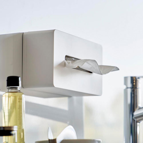 山崎実業 フィルムフックティッシュケース タワー tower レギュラーサイズ ホワイト 5587 [3]