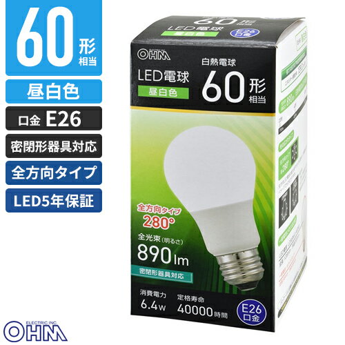 �������ŵ� LED�ŵ� E26 60������ ���� LDA6N-G AG59
