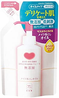 【商品特徴】 ●軽くなじませるだけでメイク汚れを素早く浮き上がらせ、しっかりメイクも残さず落としてお肌に余分な負担をかけません。 ぬれた手や顔でも使えます。 ●デリケート肌を考えた無添加・低刺激処方 ●無添加 アレルギーを引き起こす可能性のある着色料・香料・防腐剤・品質安定剤にくわえ、鉱物油・アルコールも全てカットしました。 ●厳選素材・低刺激処方 原料を厳選し、お肌への刺激の少ない処方にしています。 例えば洗顔料。 皮ふなどを構成しているたんぱく質の元はアミノ酸です。 そのアミノ酸からできたアミノ酸系洗浄成分を配合。 お肌への刺激が少ない処方に仕上げました。 ●皮ふアレルギーてテスト済み 全品皮ふアレルギーテストを実施し、クリアした処方のみを採用しています。 ●天然由来セラミド（保湿成分）配合 お肌にあるセラミドと同じ構造をした、保湿力の高い天然由来のセラミド（保湿成分）を配合。乾燥でデリケートになりがちなお肌のうるおいを守ります。 【ご注意】 ※パッケージデザイン等が予告なく変更される場合もあります。 ※商品廃番・メーカー欠品など諸事情によりお届けできない場合がございます。 製造、販売元：牛乳石鹸共進社株式会社 商品に関するお問い合わせ先 電話：06-6939-2080 受付時間／平日10:00〜16:00 （土日祝除く）広告文責：有限会社シンエイ 電話：077-545-7302