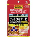 小林製薬の機能性表示食品 ナットウキナーゼ さらさら粒 プレミアムプラス中性脂肪 120粒