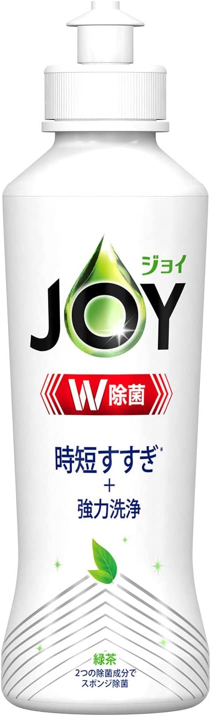 【送料無料】【P&G】ジョイ W除菌 食器用洗剤 緑茶 本体 170ml