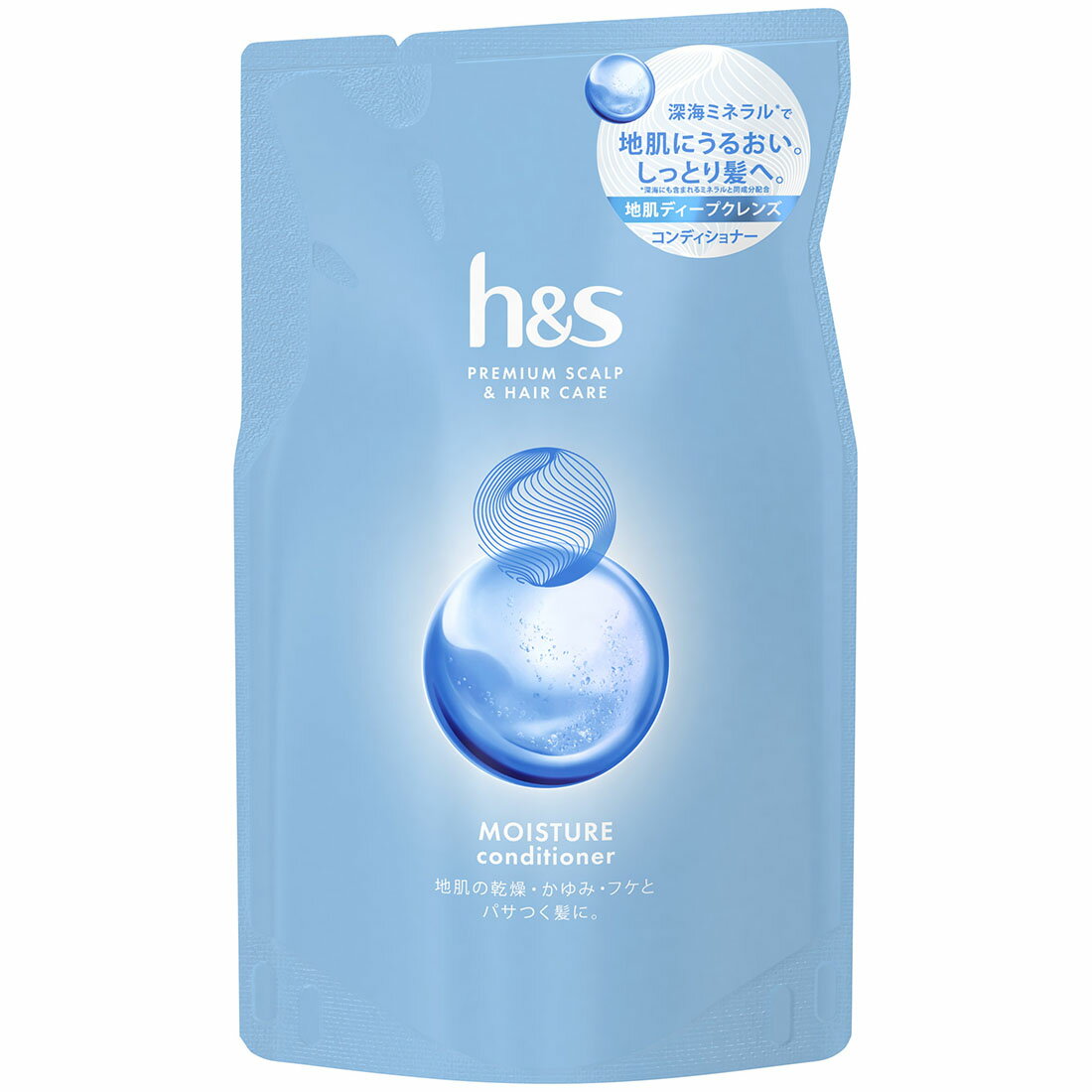 【P&G】h&s モイスチャー コンディショナー つめかえ 315g