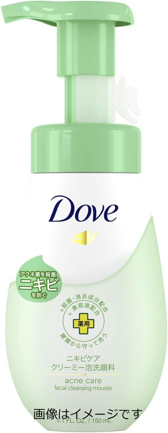 【医薬部外品】ダヴ ニキビケア クリーミー泡洗顔料 本体 150ml