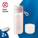 【BRITA】ブリタ ボトル型浄水器 アクティブ モーヴローズ マイクロディスク 2個入り