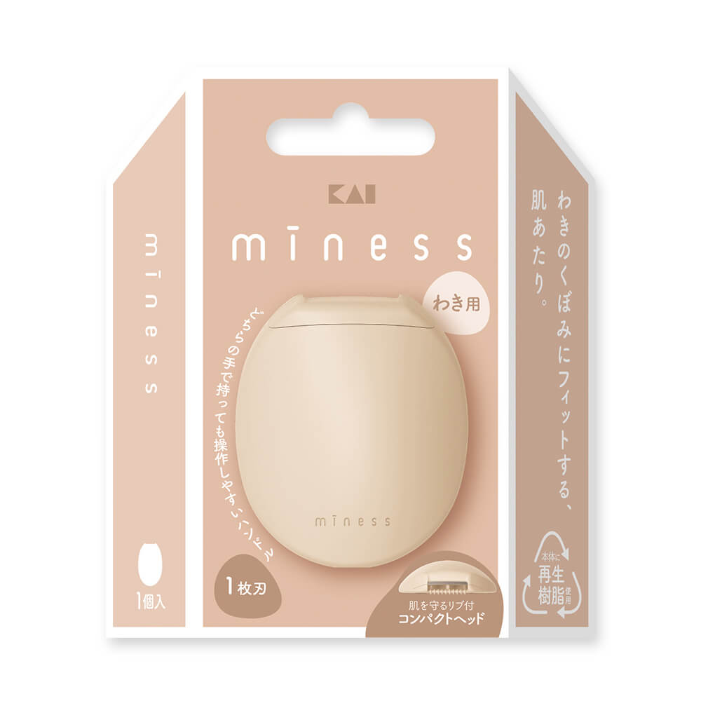 【miness】マイネス わき用カミソリ 1個入