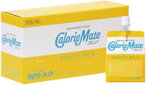 大塚製薬 カロリーメイトゼリー フルーティミルク味 215g×6個