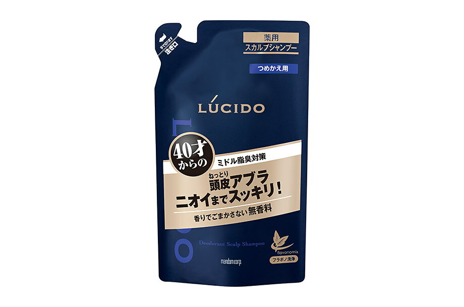 【医薬部外品】ルシード(LUCIDO) 薬用スカルプデオシャンプー つめかえ用 380ml