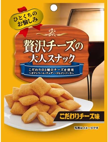 菊屋 贅沢チーズの大人スナック こだわりチーズ味 35g×12個【北海道、沖縄は発送不可】