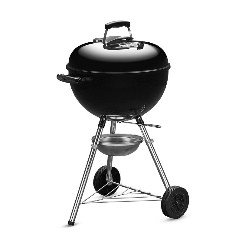 バーベキュー コンロ 47cm オリジナルケトル キャンプ 炭 チャコール BBQ グリル 蓋付き 6-8人用 1241308 / 温度計付き ウェーバー 【10年保証/送料無料】