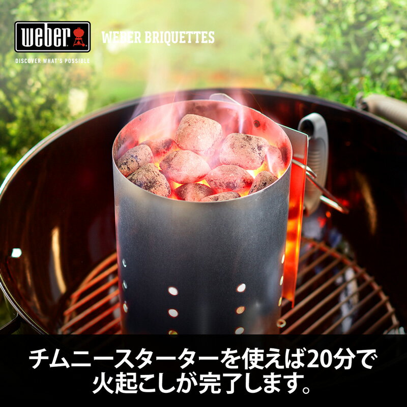 バーベキュー コンロ チャコール ブリケット (炭) 5kg BBQ グリル キャンプ 17651 ウェーバー ココ ナッツ ヤシ 【Weber公式】通販格安セール情報 楽天 通販