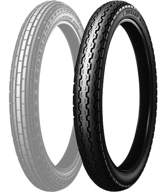 DUNLOP ダンロップ D107 リア 【60/100-17 33P WT】 タイヤ スーパーカブ50 HONDA ホンダ