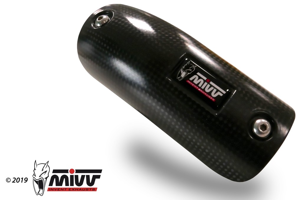 MIVV ミヴ カーボンマフラーヒートガード MONSTER 1200 821 DUCATI ドゥカティ マフラーガード・ヒートガード マフラー