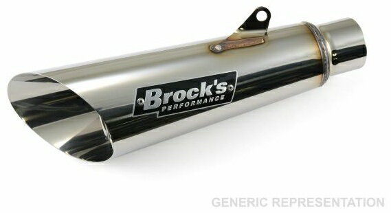 Other - Brock’s ブロックス スラッシュカット フルエキゾースト ZH2 KAWASAKI カワサキ フルエキゾーストマフラー マフラー タイプ：ステンレスポリッシュテール