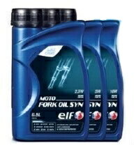 elf エルフオイル MOTO FORK OIL SYN モーターサイクル用フォークオイル 【0.5L】 ...