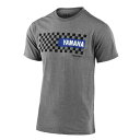 US YAMAHA 北米ヤマハ純正アクセサリー Yamaha Checkers Tee by Troy Lee Designs(R) Tシャツ