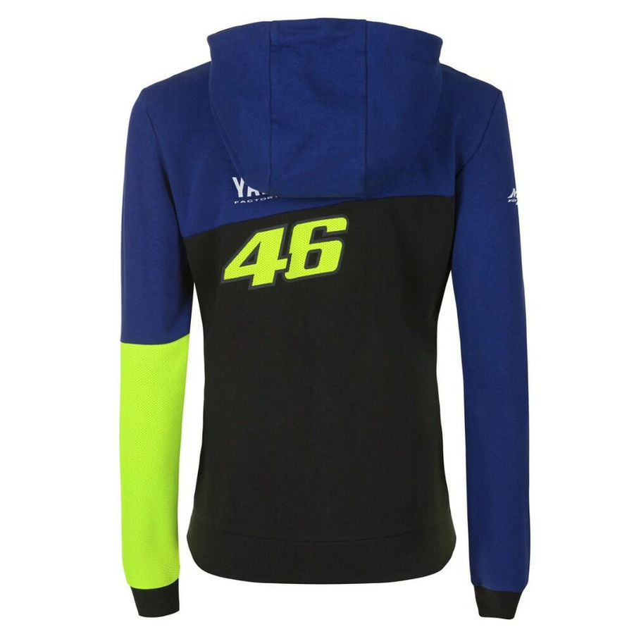 US YAMAHA 北米ヤマハ純正アクセサリー Yamaha VR46 Racing Full Zip Hooded Fleece フリース レディース サイズ：Large