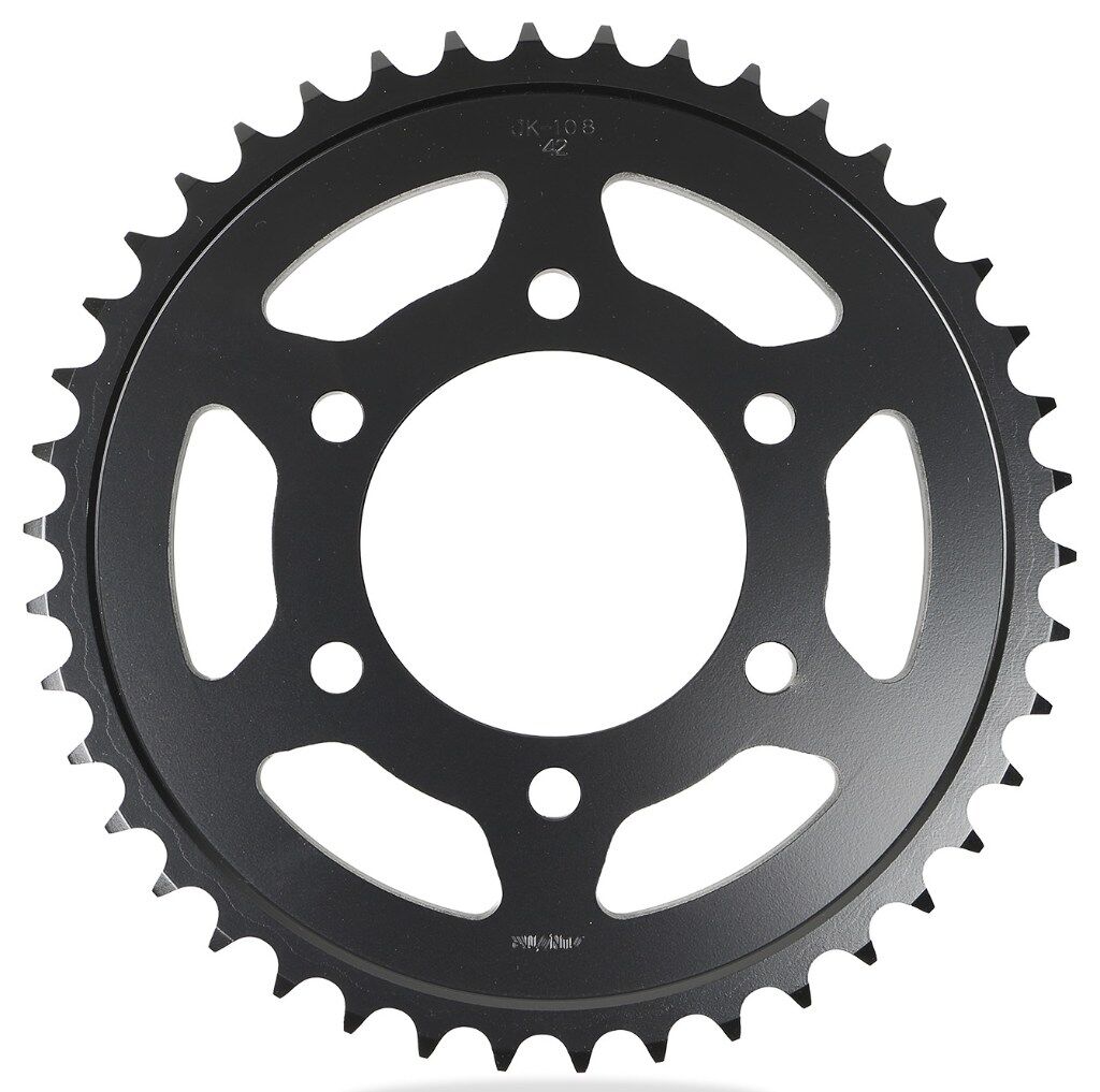 SUNSTAR サンスター リアスプロケット スチール Z400FX Z400GP Z550GP Z650LTD Z650SR ZRX1200R ZRX1200S ZX-12R ZX-9R ZXR750R ZXR750 ZZR1200 RACING WHEEL KAWASAKI カワサキ ドリブンスプロケット リアスプロケット 駆動系 丁数：42