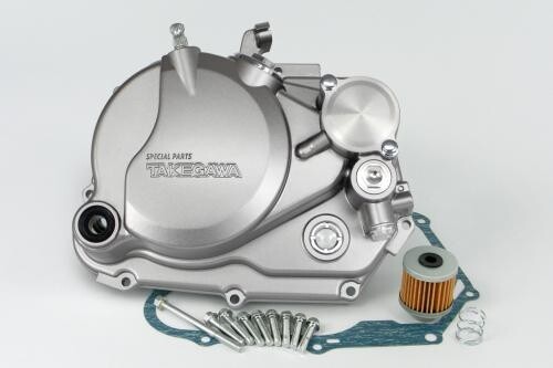 SP武川 SPタケガワ スペシャルクラッチカバーキット(アルミダイカスト／シルバー塗装)／モンキー／モンキー(FI)／ゴリラ CRF50F CRF70F XR50R XR70R ゴリラ モンキー HONDA ホンダ クラッチキット 駆動系