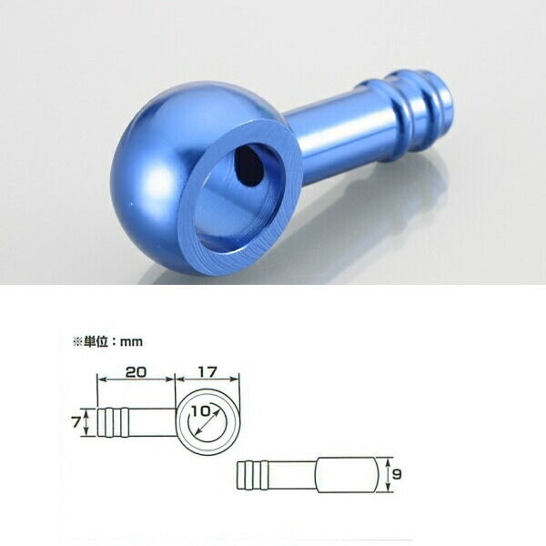 K-CON キタココンビニパーツ ユニオンニップル オイルクーラーフィッティング・アダプター
