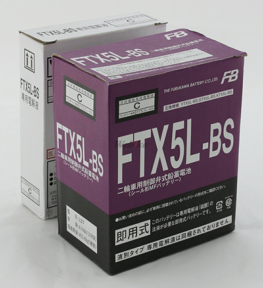 ŲϥХåƥ꡼ ե륫Хåƥ꡼ FTX5L-BS 12Vưۼ (MF) Хåƥ꡼ (FT꡼)