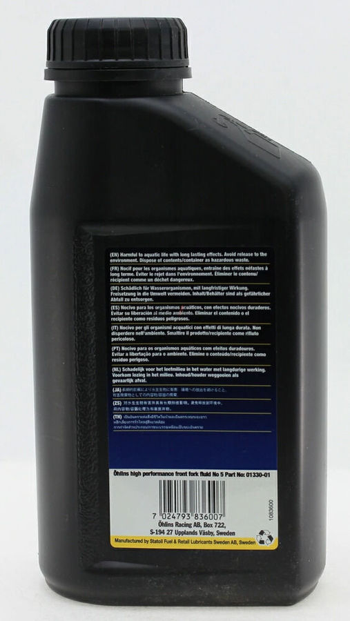 OHLINS ������� �ե���ȥե������ե롼�� �����ڥ󥷥�󥪥��롦�ե����������� �����ڥ󥷥�� ­��� ���졼�ɡ�No.5��cSt(40��)��20.04