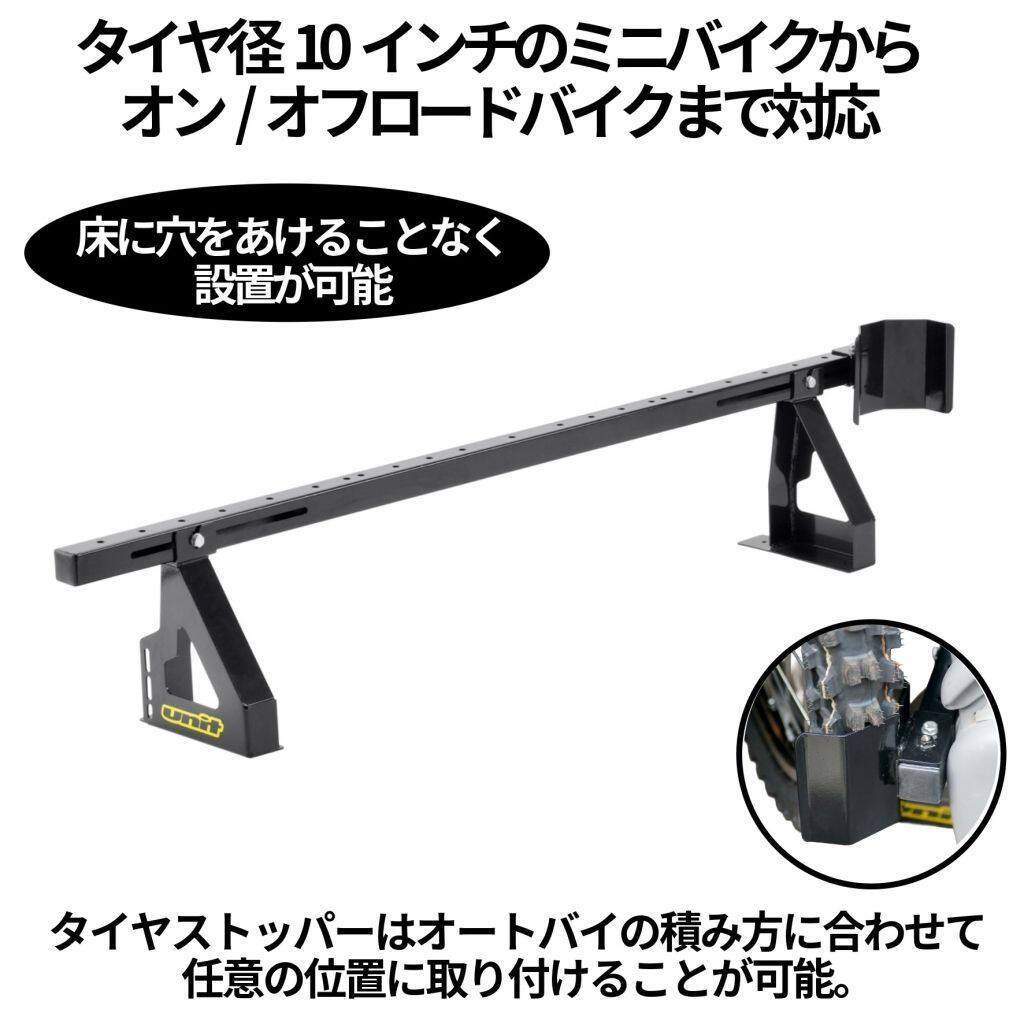 Unit ユニット ホイールチョックキット ベーシックセット トランポ用品